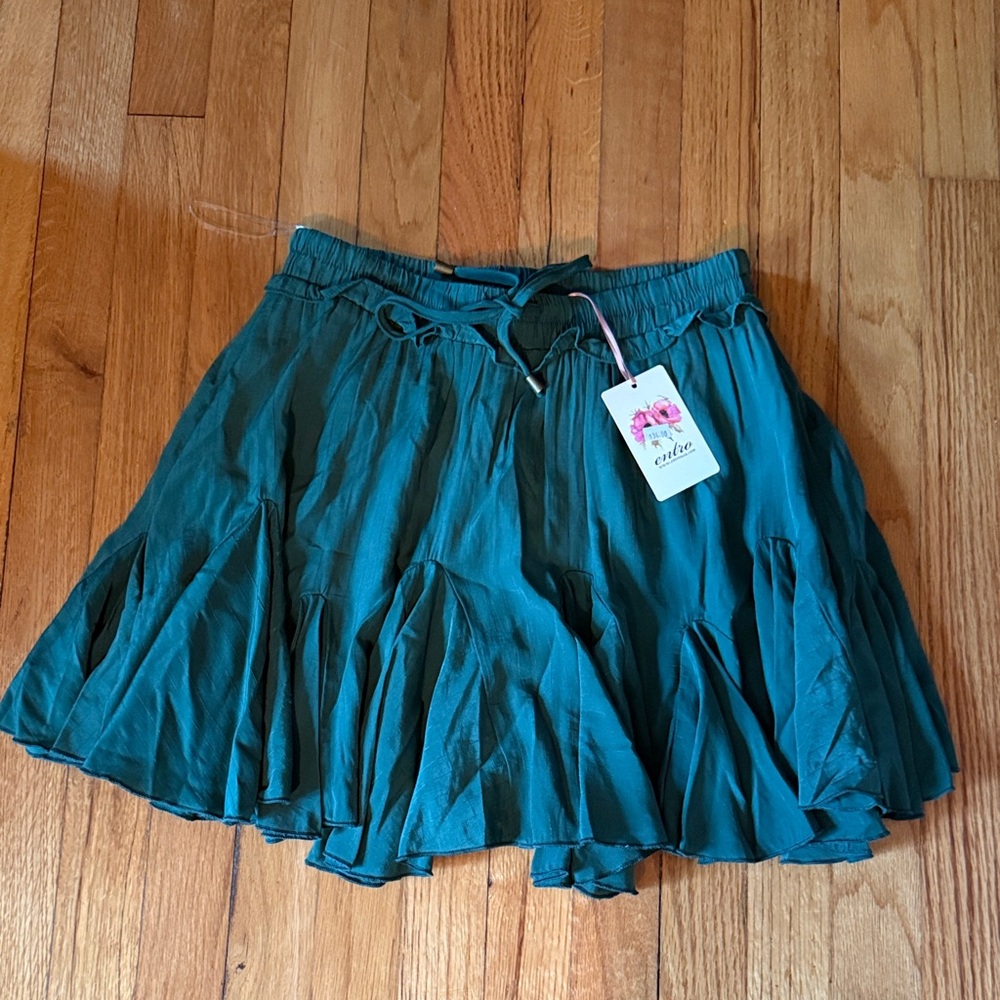 Teal Women's Skort